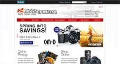 Desktop Screenshot of biggscamera.com